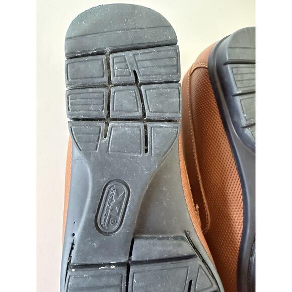 Sandrino Men's Extra Light Camel/Brown Leather‎ Slip-On Casual Loafer Sz 10 1/2 - Picture 14 of 15